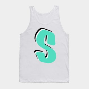 Letter S Tank Top